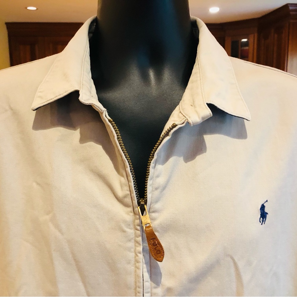 Polo Ralph Lauren Men’s Vintage Classic RL Jacket. Made in the USA. Tan.…